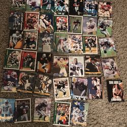40 Football Trading Cards