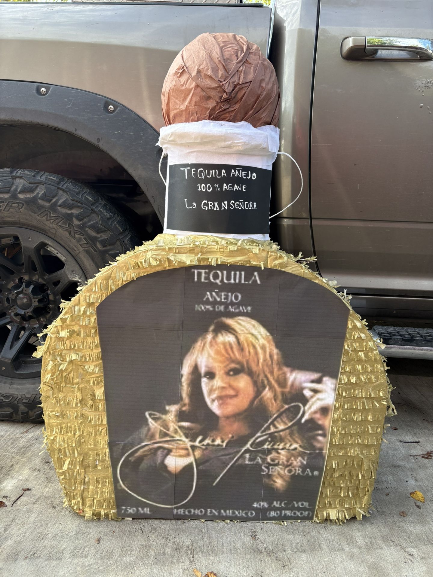 Jenny Rivera Tequila Piñata 