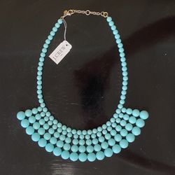 J. Crew Statement Necklace (Turquoise)