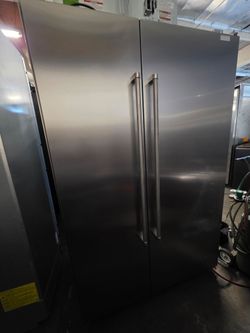 48" KITCHENAID BUILT IN STAINLESS STEEL REFRIGERATOR