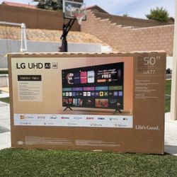 MV 50UA77 50” Lg smart 4k led Uhd tv