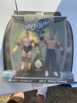 Rey Mysterio Kurt Angle