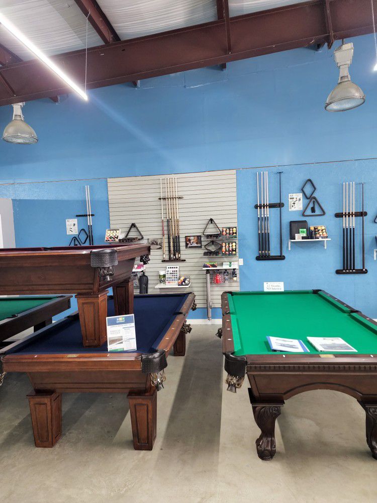Pool Tables 50% Off