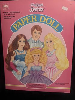 Vintage Barbie Paper Doll