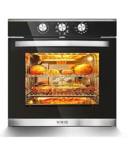 VIKIO 24 in. 2.83 cu. ft. single Electric Wall Oven