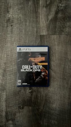 Call Of Duty Black Ops 6 Disc