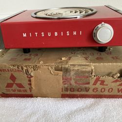 Vintage Mitsubishi Electric Cooktop 