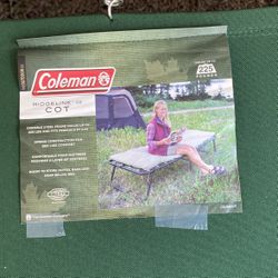 Coleman Ridgeline III w/mattress Folding Cots