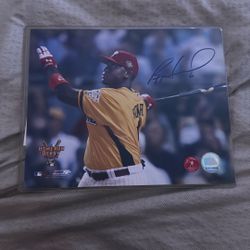 Signed ryan howard picture