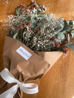 Handmade Natural Dried Flower Bouquet –  Home Decor
