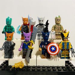 Groot Heroes Minifigures | New Custom Lego Compatible Toys