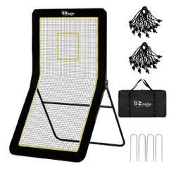 NEW Lacrosse Rebounder Bounce Back Net for Lacrosse and Other Sports New, Open Box 5 Ft x 7 Ft