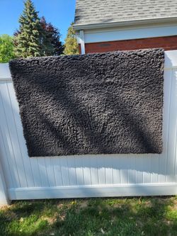 Home Decorators Collection Charcoal Shag Area Rug 5 ft x 7 ft