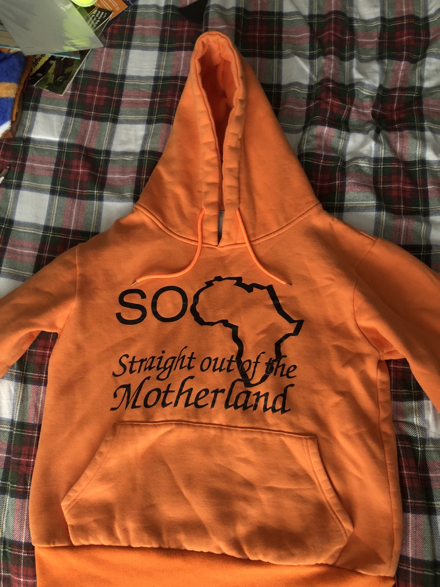 Straight Out Of The Motherland Hoodie Size M