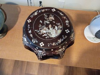 Rose wood Asian stool