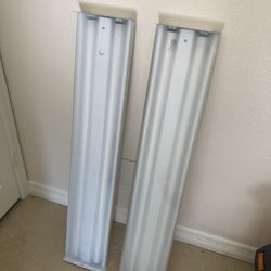 2-48” Florescent Lights Like New 