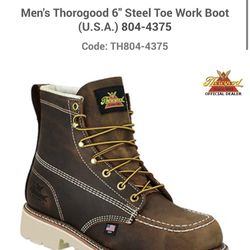 Thorogood boots size 12