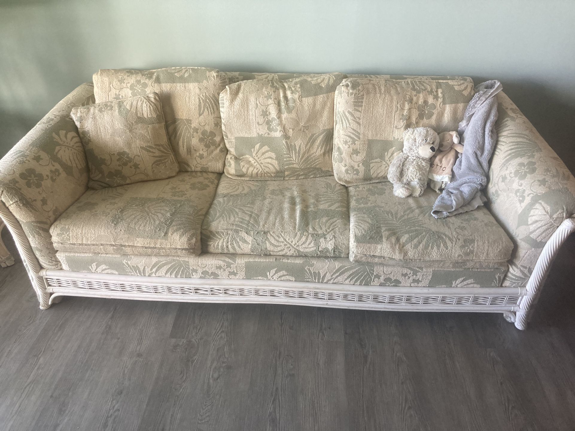 Sleeper Sofa, 2 Chairs, 3 Dressers
