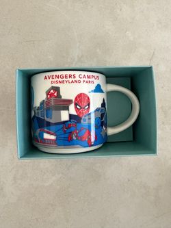Starbucks Avengers Campus Disneyland Paris Mug