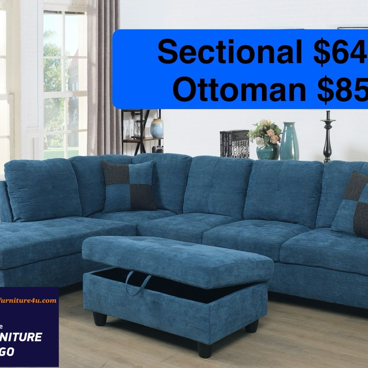 Brand New Sectional Sofa Couch 