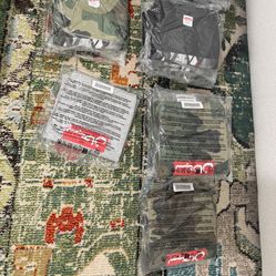 Supreme SS26 Arabic Box Logo Tee - Camo & Heather