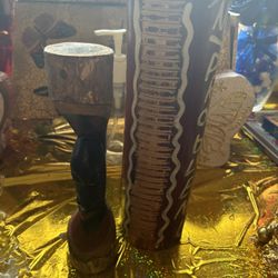 Statues And Instrument