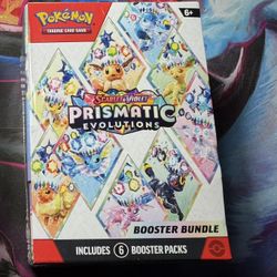 Prismatic Evolution Booster Bundle