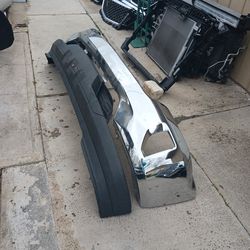 2016-2018 Chevy Silverado 1500 Front Chrome Bumper W Bumper Valance OEM