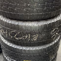 4 Llantas Usadas Falken Wildpeak AT Trail 245/60/18 $220 Las 4