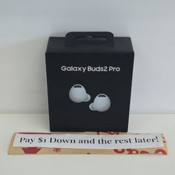 Samsung Galaxy Buds 2 Pro Wireless Headphones New - Payments Available - Pay $1 Down To take It home