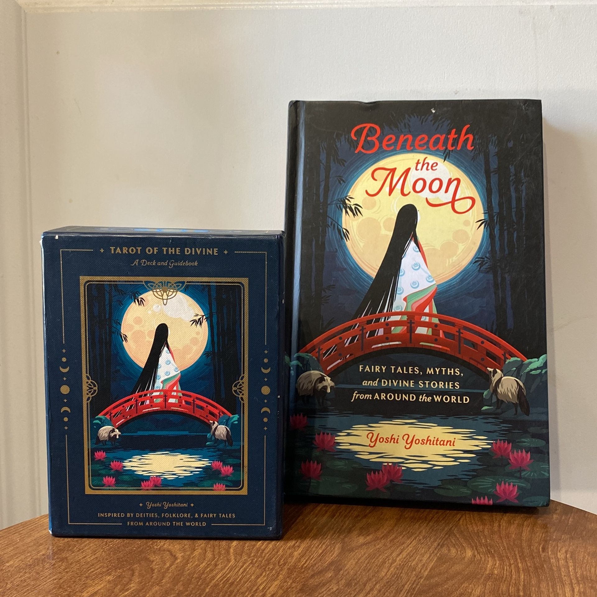 Beneath The Moon Book & Tarot Of The Divine Card Set