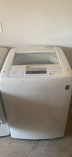 LG washer and dryer
