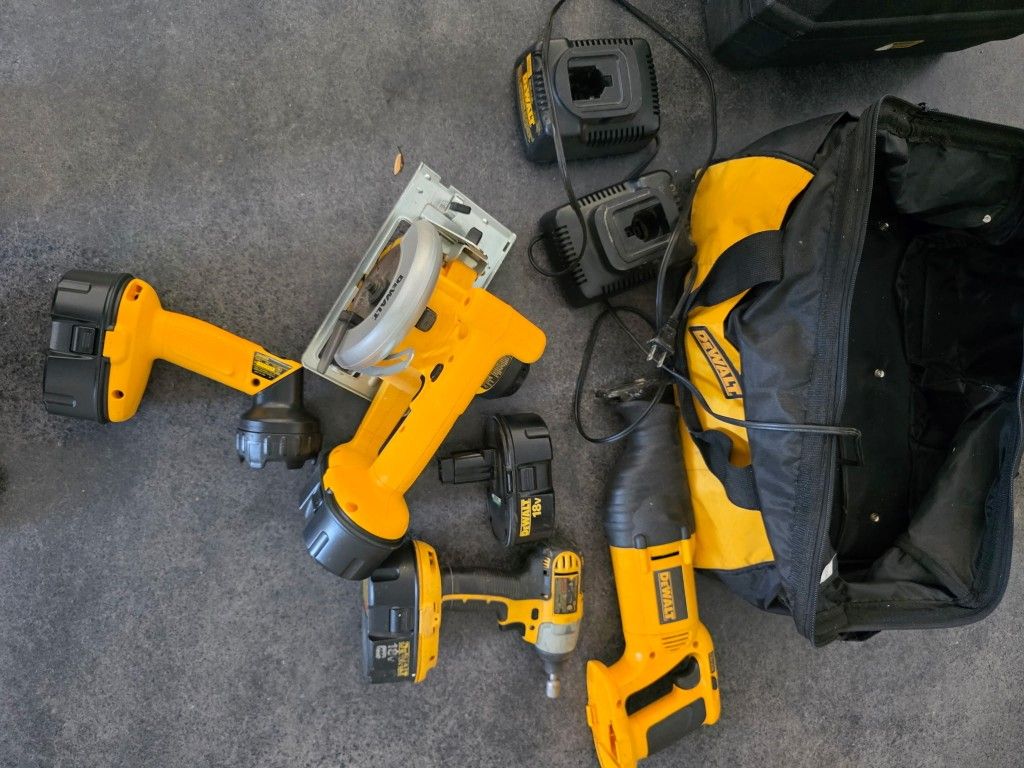 Dewalt 18v Power Tool Set
