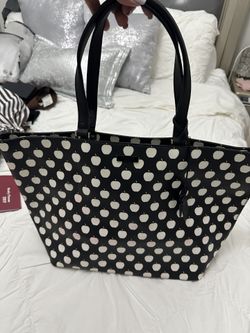 Katr Spade Apple Handbag And Wallet