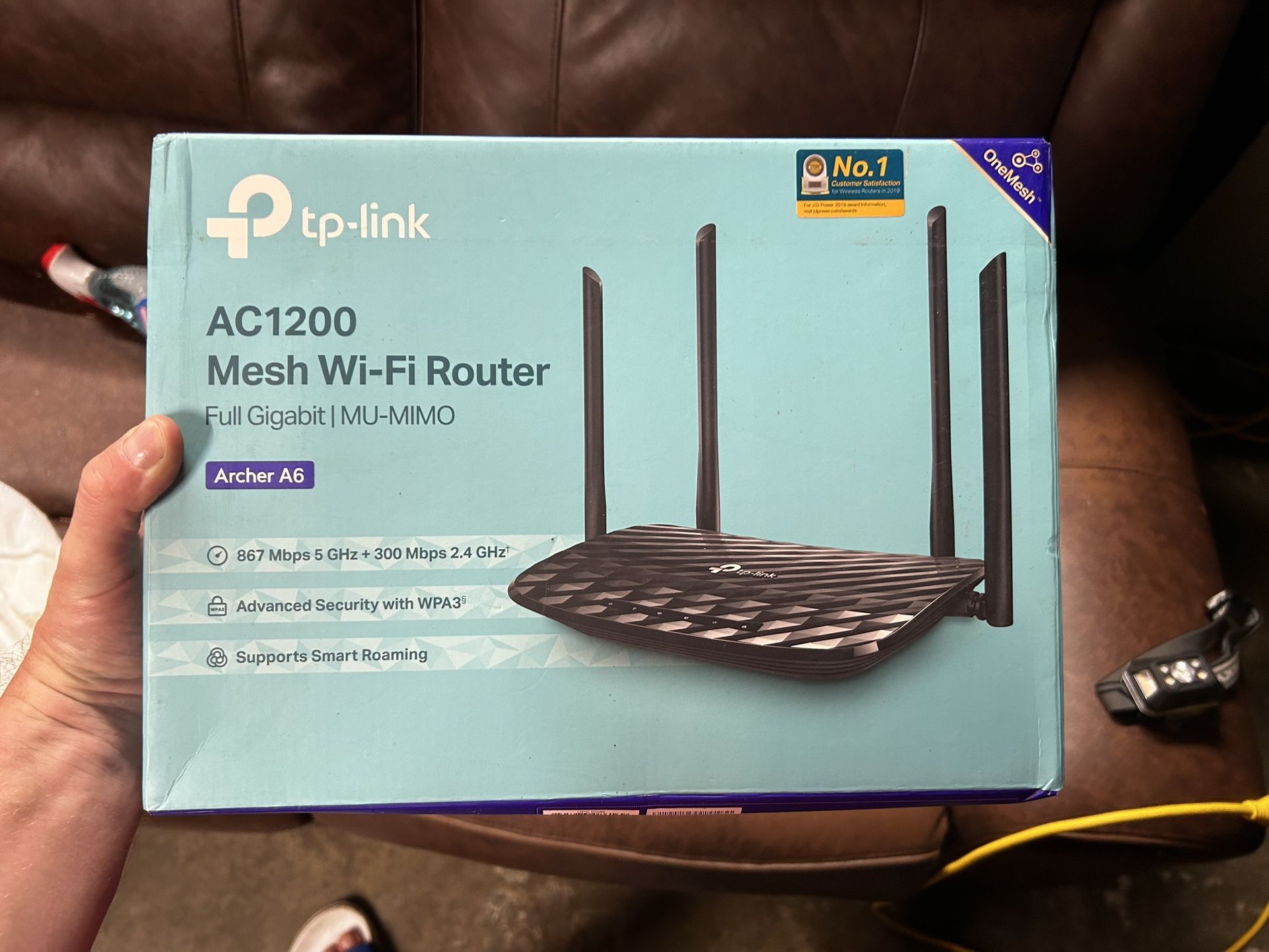 TP-Link Archer A6 AC1200 Mesh Wi-Fi Router