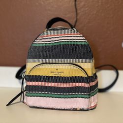 Kate Spade Jackson Striped Backpack (small)