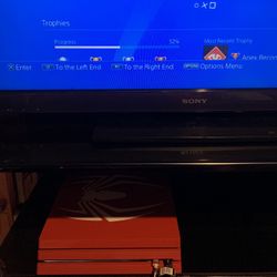  Limited Edition Spiderman Ps4 W Controller 