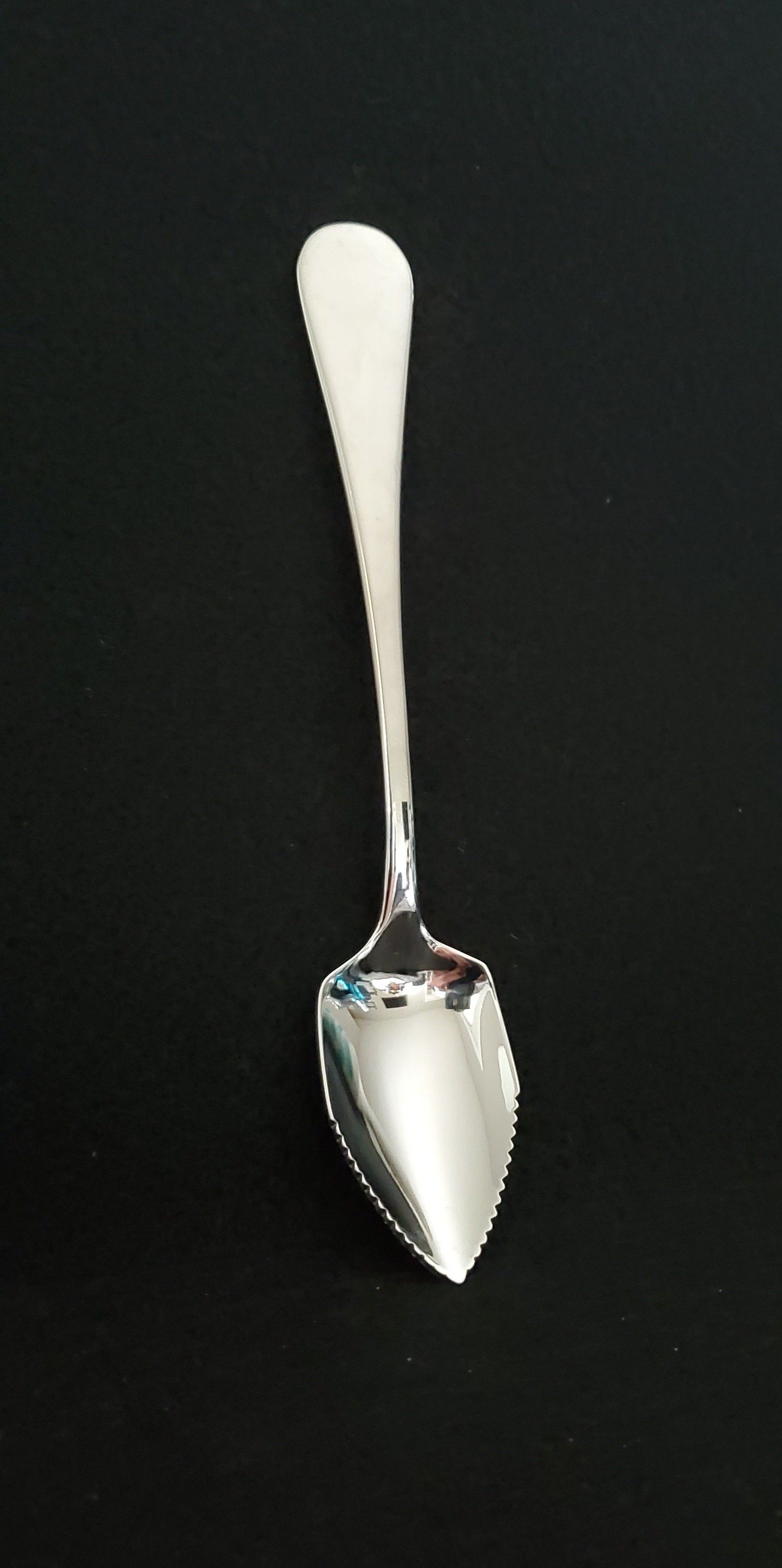 1 Fruit Grapefruit Spoon Dansk Silhouette Glossy Wide Tip Stainless 18/10 China