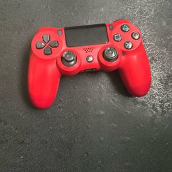Red PS4 Controller 