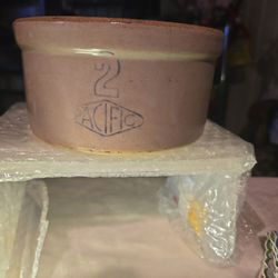 # 2 PACIFIC Feed Bowl Crock