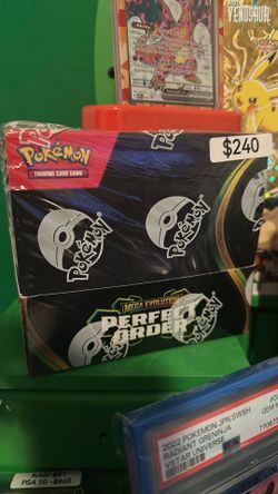 PERFECT ORDER POKEMON BOOSTER BOX