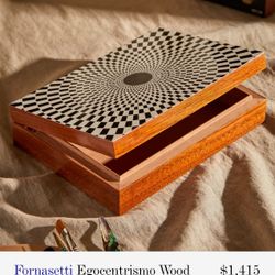 Fornasetti Egocentrismo Wood Box 