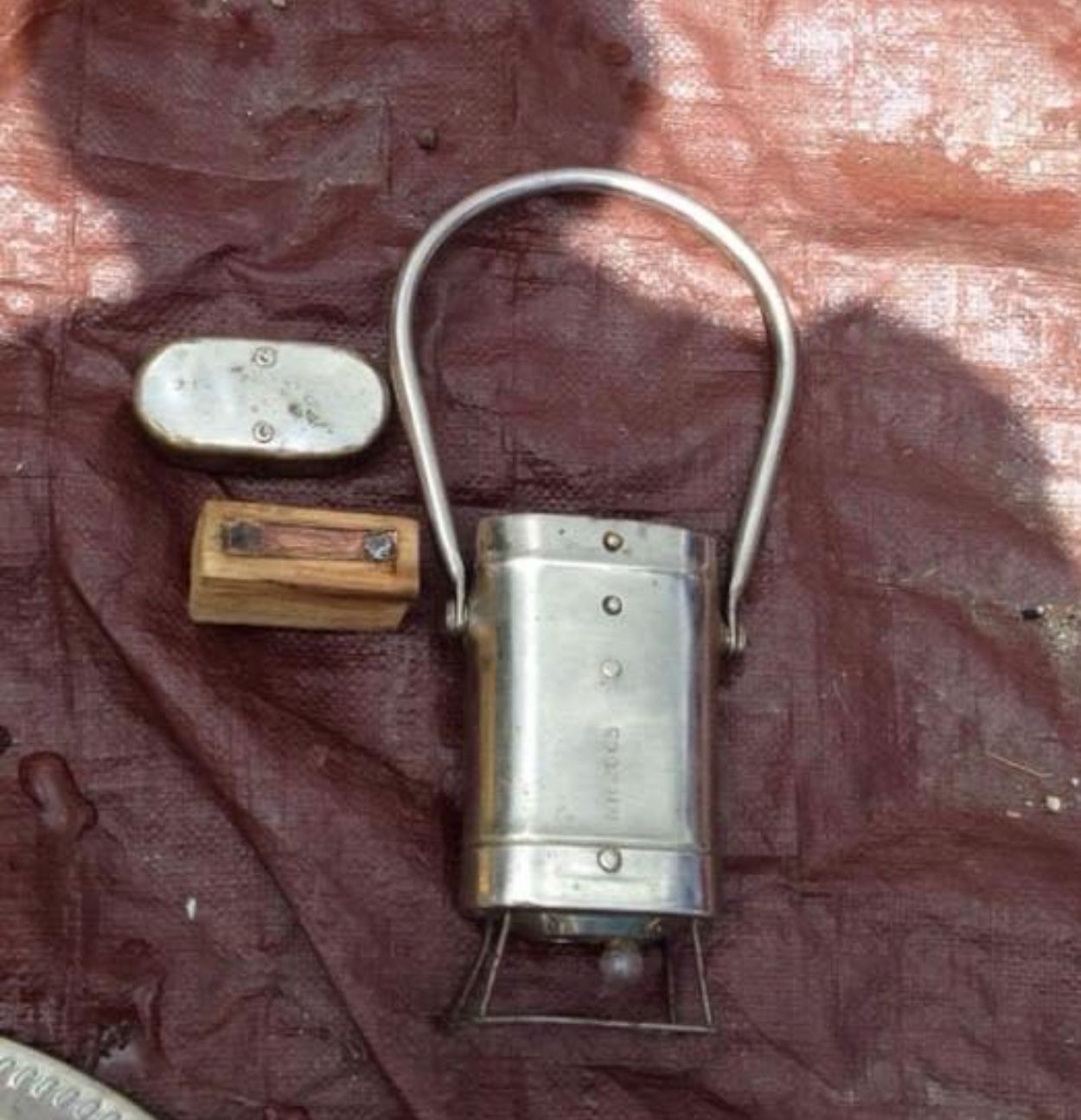Antique Railroad Signaling Light