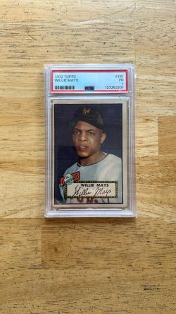 1952 Topps Baseball Card#261 Willie Mays PSA 1 (PR)