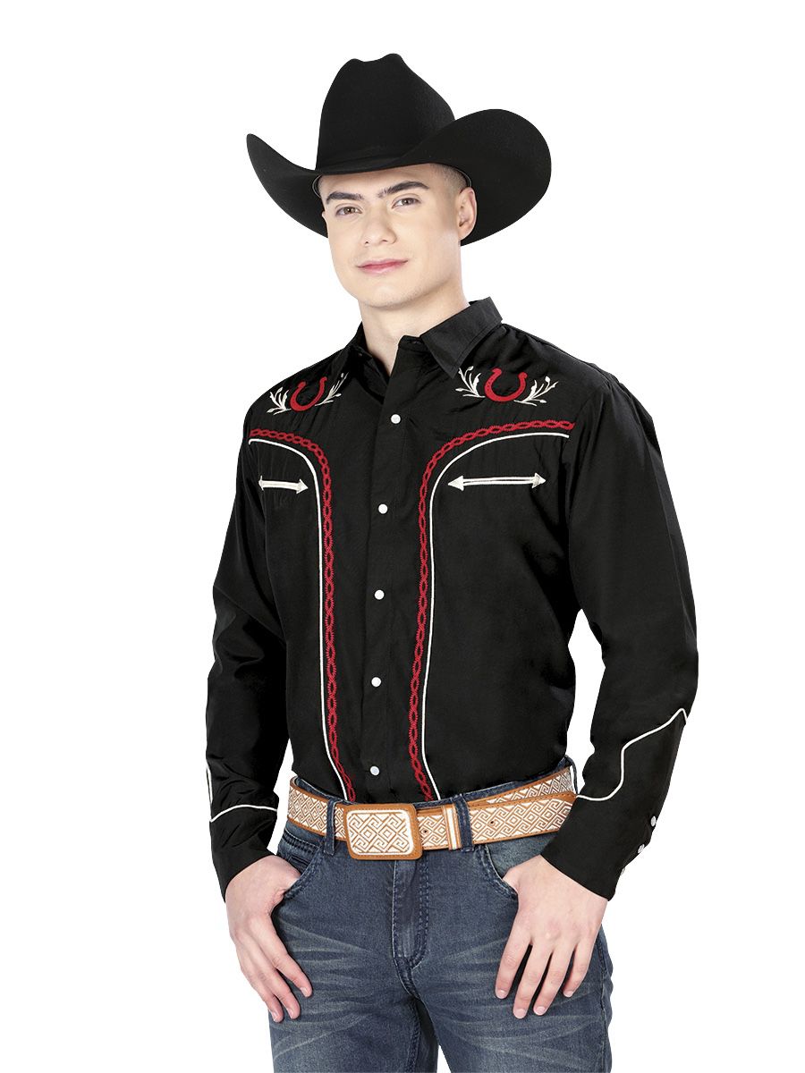 Cowboy Shirt Long Sleeve El General - Camisa Vaquera Manga Larga El General