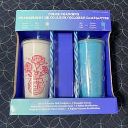 Color Changing Set Of 2 Tumblers 