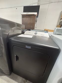 Maytag Front-Load Dryer in Black
