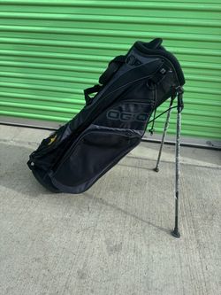 OGIO Light Stand Golf Bag Black with sheriff patch