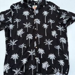 Black Floral Shirt
