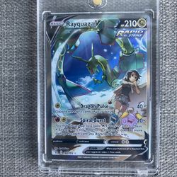 Pokemon Evolving Skies Rayquaza V Alt Art 194/203